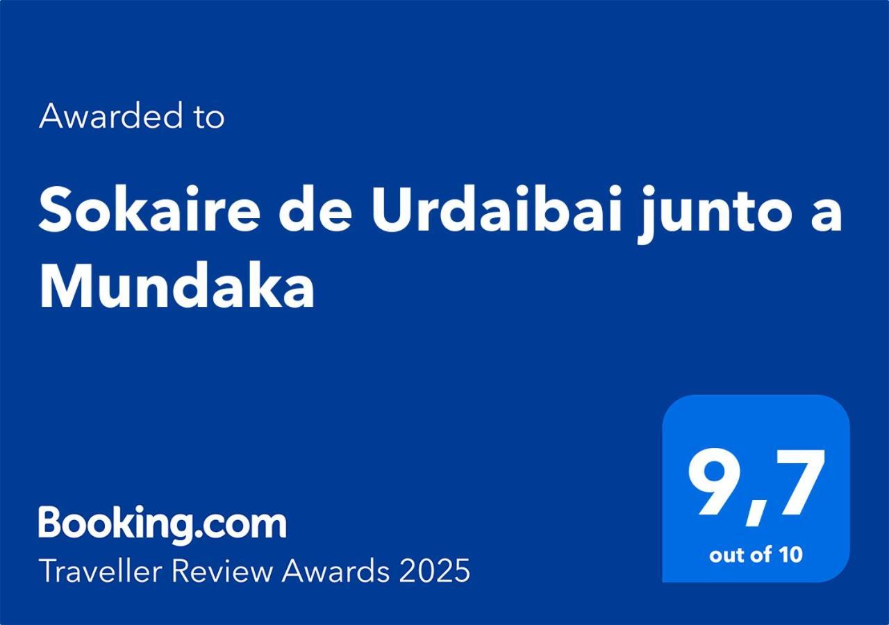 Sokaire De Urdaibai Junto A Mundaka Lägenhet Sukarrieta Exteriör bild
